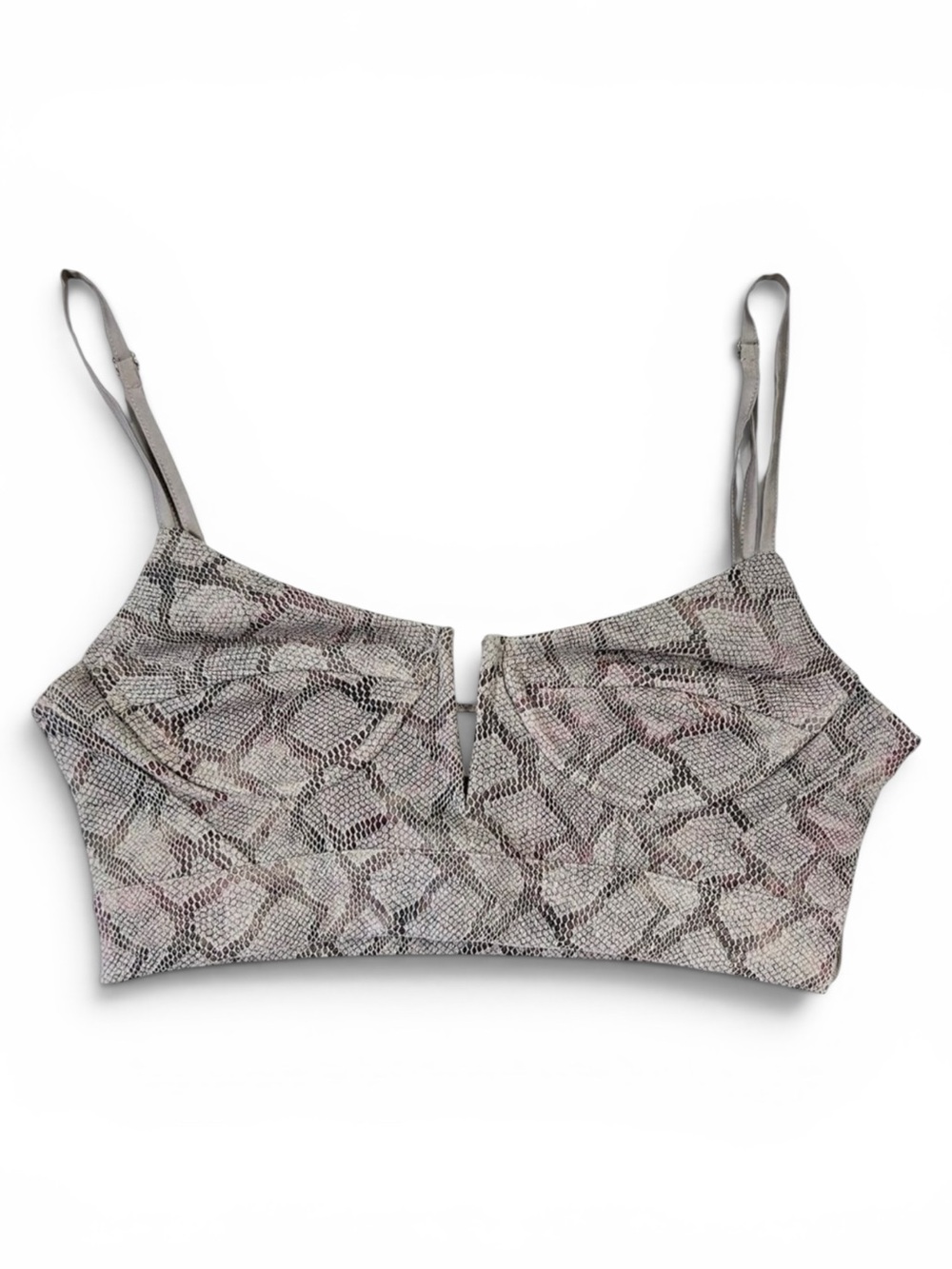 By The Way Lhiea Python Bustier Top in Python